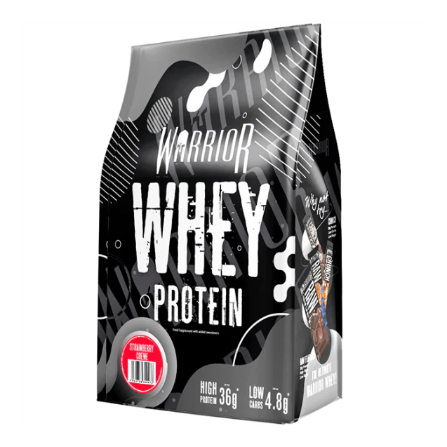 Warrior Whey Protein 1kg – Strawberries & Cream