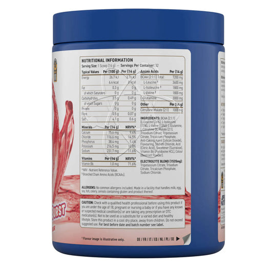 Applied Nutrition BCAA Amino-Hydrate 450g – Icy Blue Raz