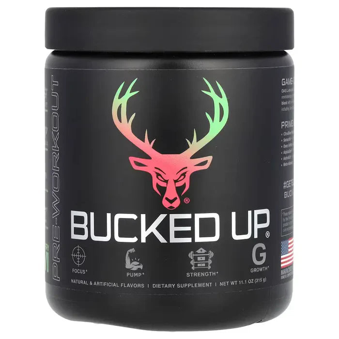 Bucked Up Pre-Workout  282g -Strawberry Kiwi
