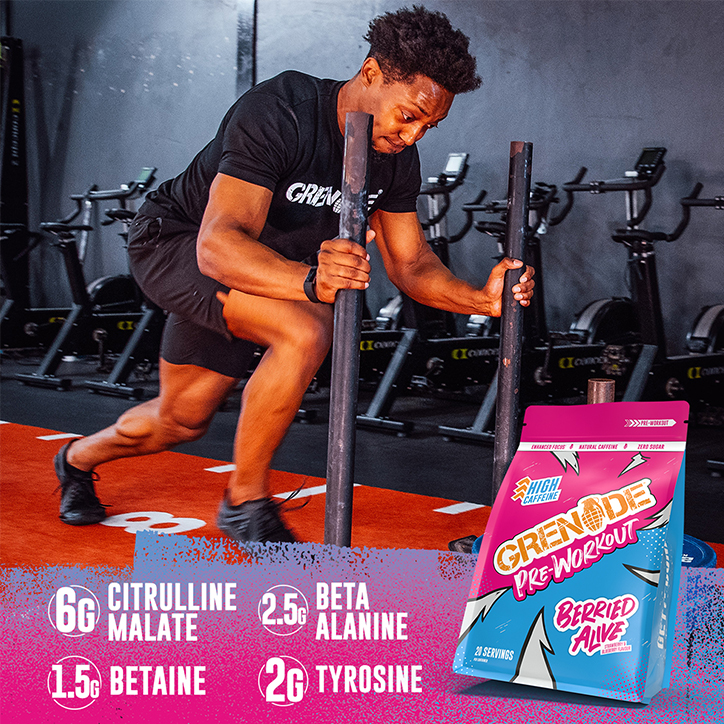 Grenade Pre-Workout 330g- Berried Alive
