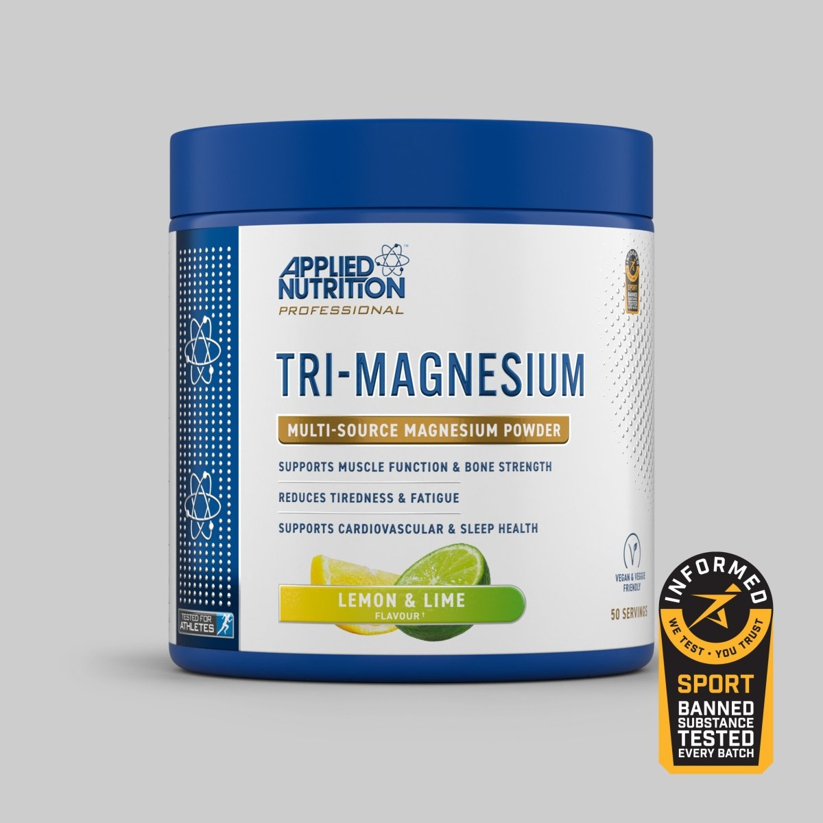 Applied Nutrition Tri-Magnesium Powder 200g Lemon & Lime product image