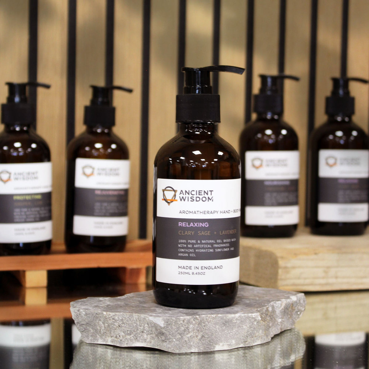 Aromatherapy Hand & Body Wash – Clary Sage & Lavender (250ml)