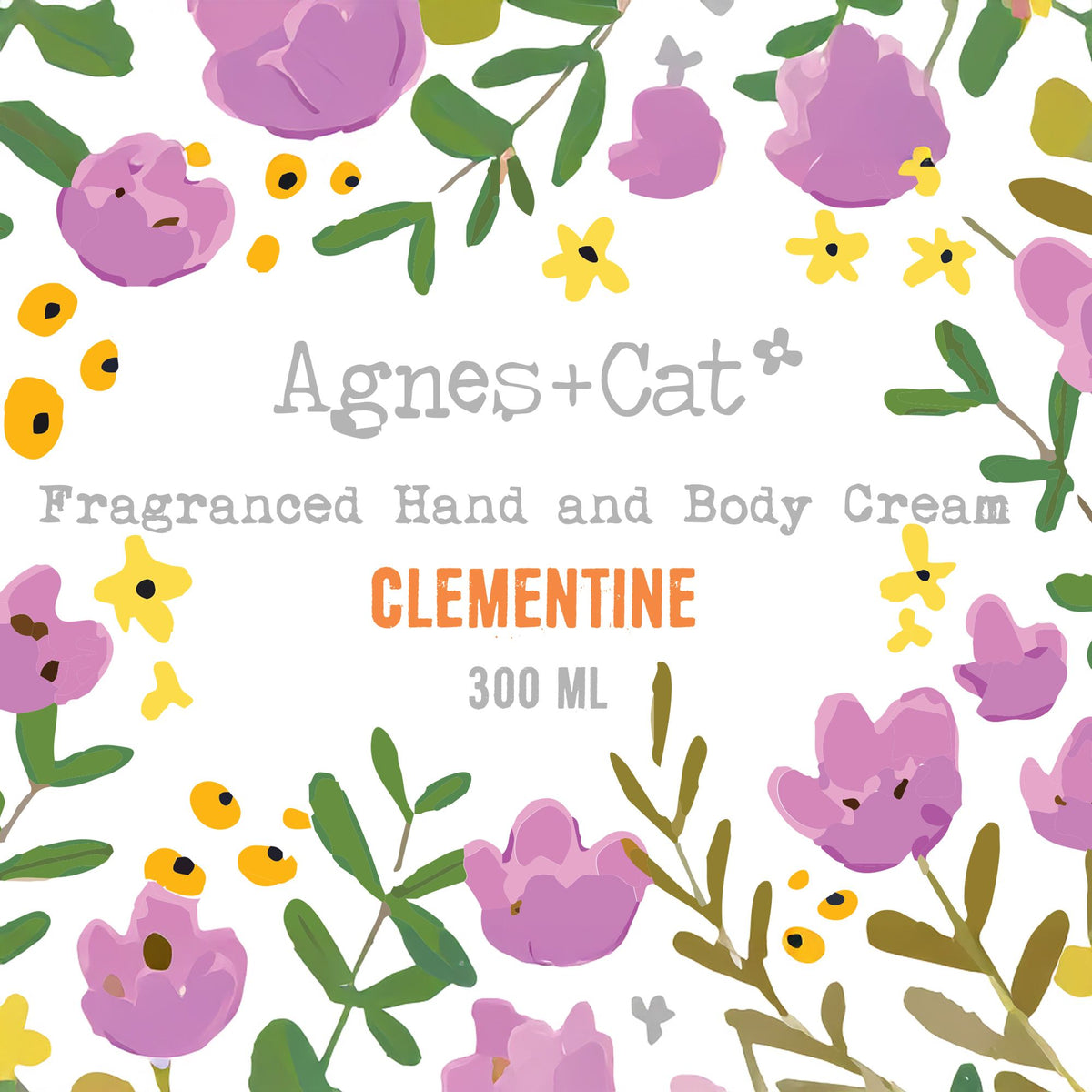Agnes + Cat Hand & Body Cream – Clementine