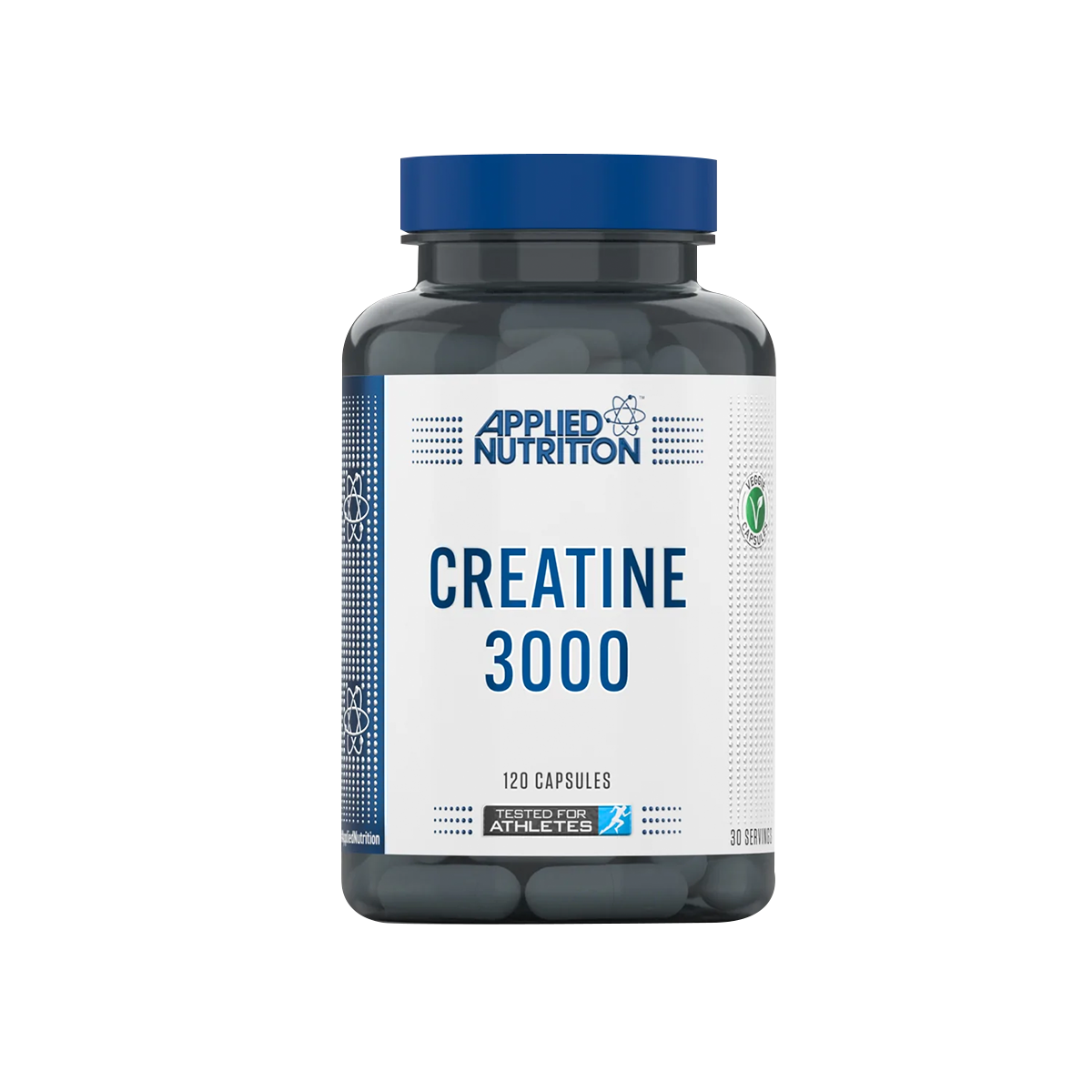 Applied Nutrition Creatine 3000 120 Capsules supplement bottle