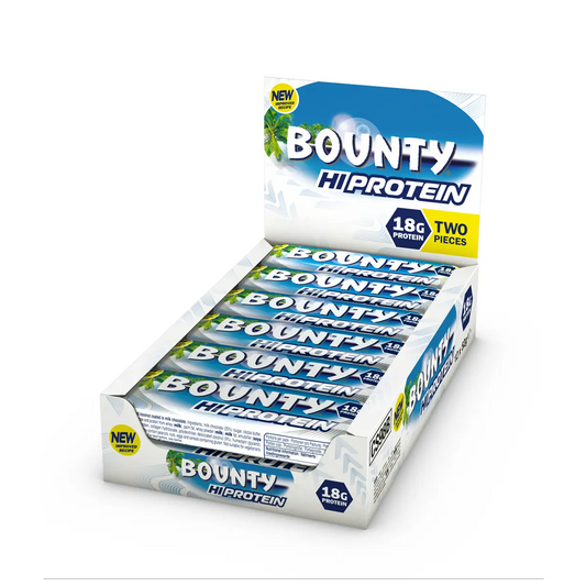 Bounty Protein Bar Coconut 12x52g High Protein Snack Bar