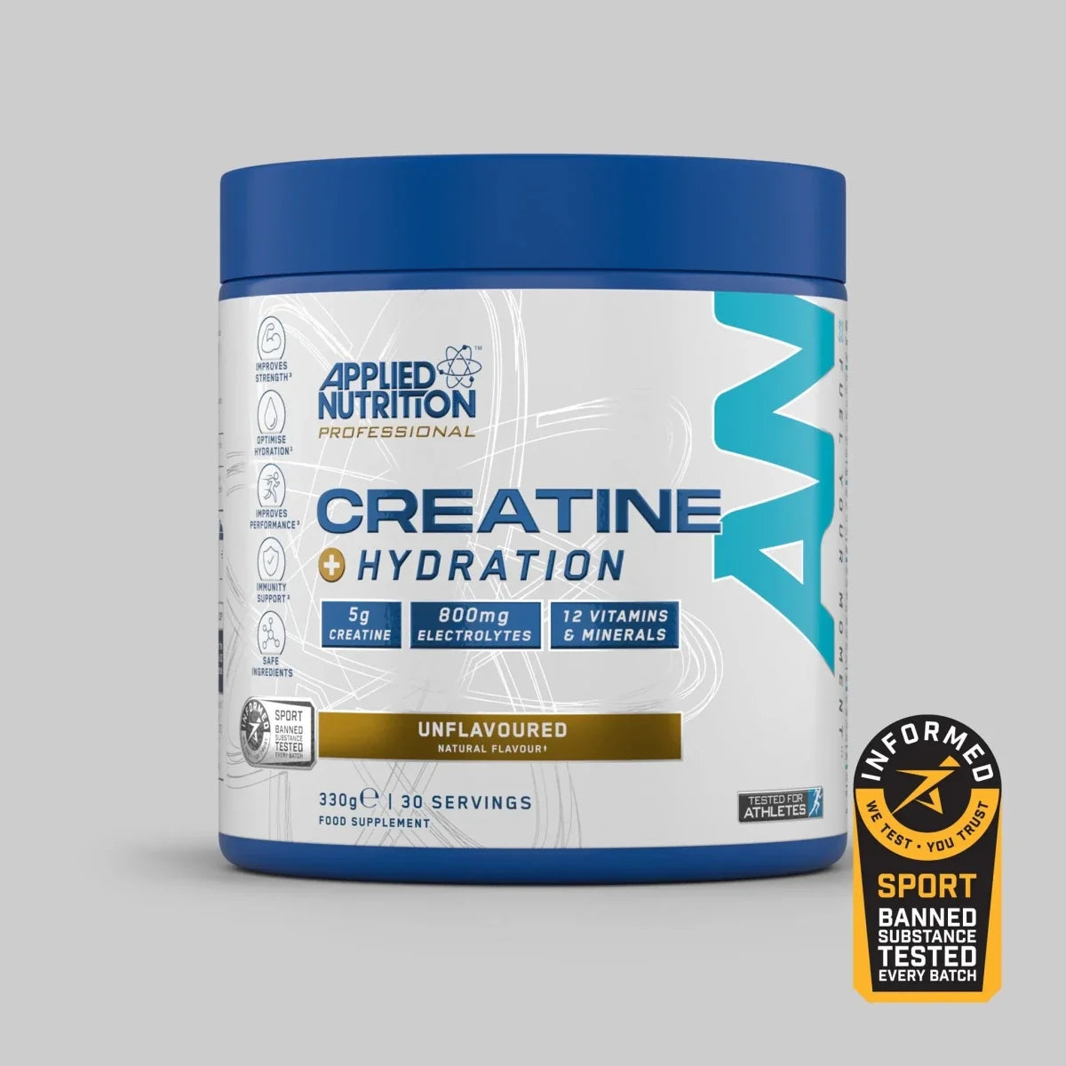 Applied Nutrition Creatine + Hydration 330g Unflavoured product image
