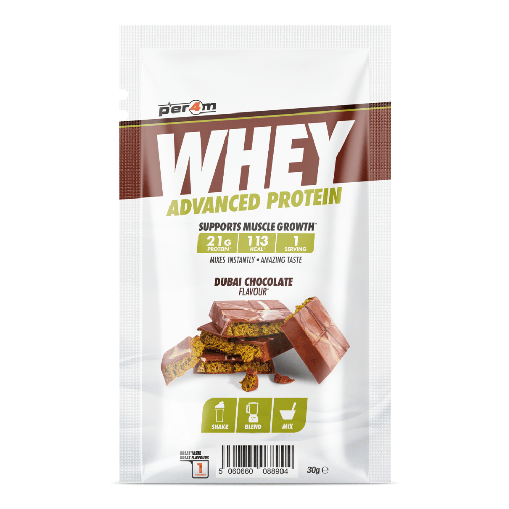 Per4m Advanced Whey Protein Sachet 30g Dubai Chocolate