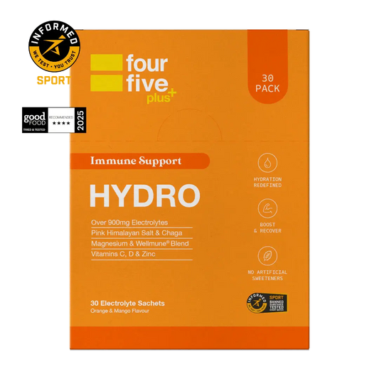 FourFive Hydro Immune Support Orange and Mango 30 Sachets