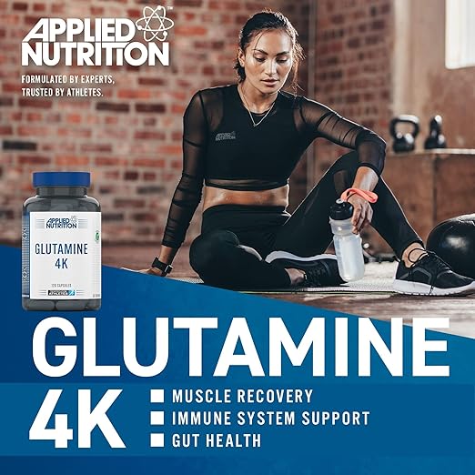 Applied Nutrition Glutamine 4K – 120 Veg Capsules