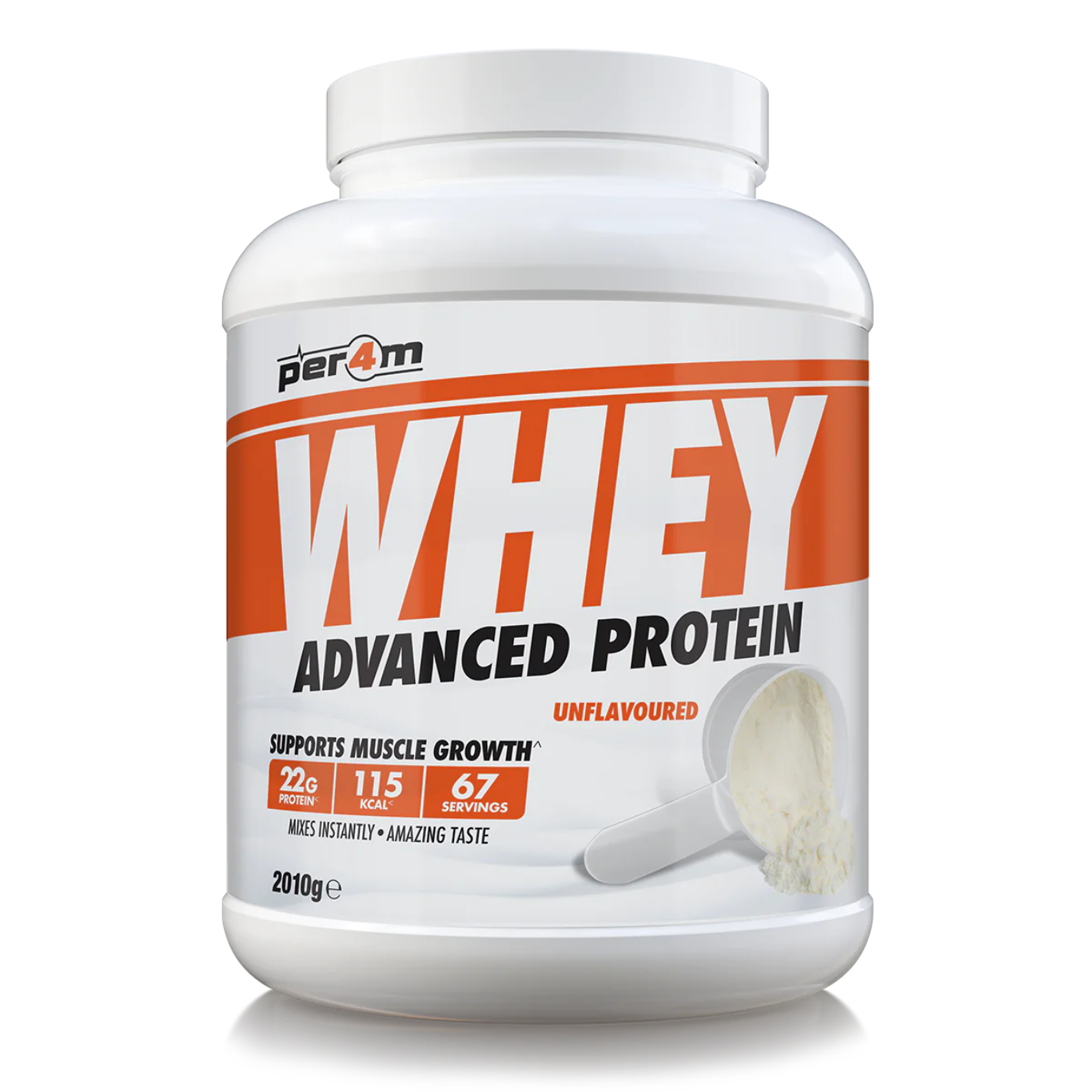 Per4m Advanced Whey Protein 2.01kg – Unflavoured