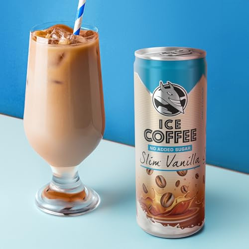 HELL Ice Coffee – Vanilla 24x250ml Slim Vanilla