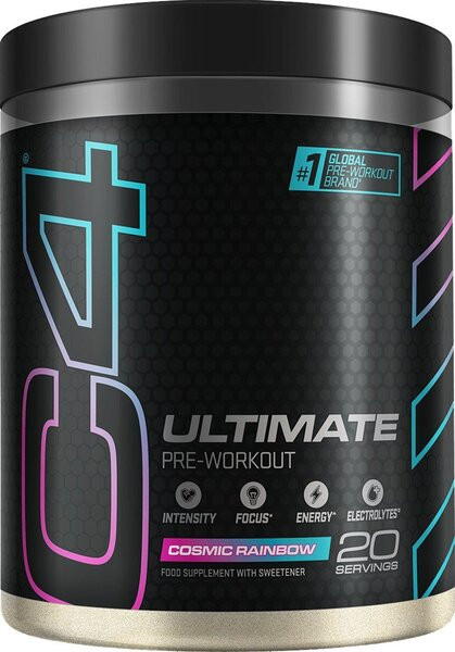 Cellucor C4 Ultimate Pre-Workout 520g – Cosmic Rainbow (20 Servings)