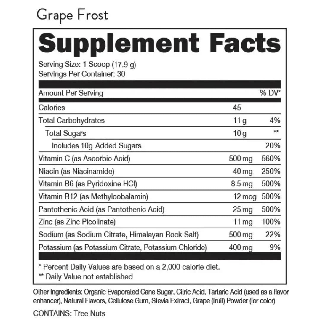 Bucked Up Hydration 534g – Orange Pineapple