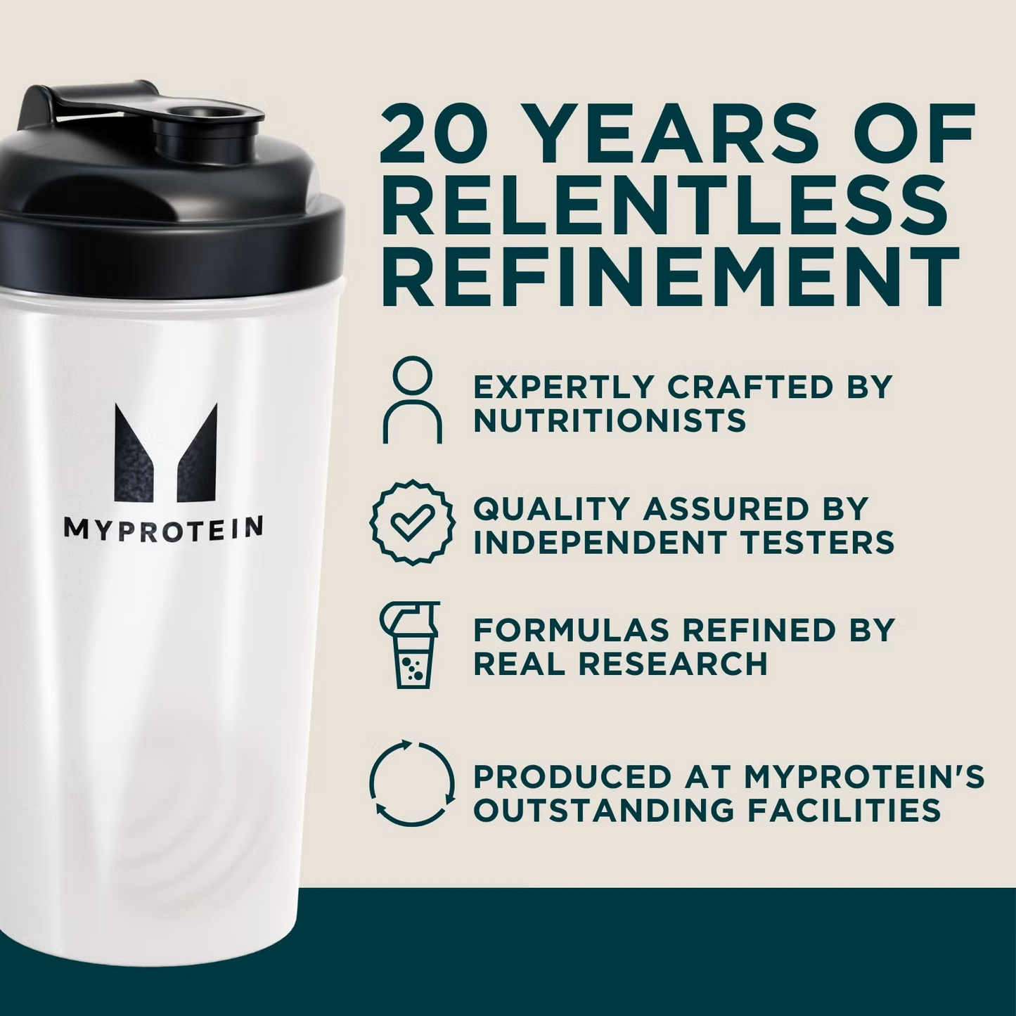 MyProtein Impact Whey Isolate 1kg – Unflavoured