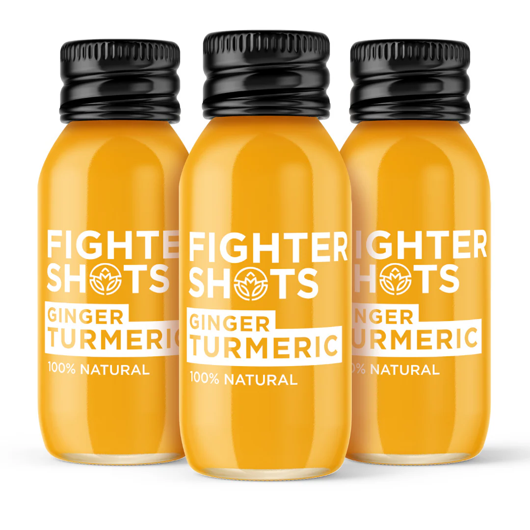 Fighter Shots – Ginger & Turmeric (12 x 60ml)