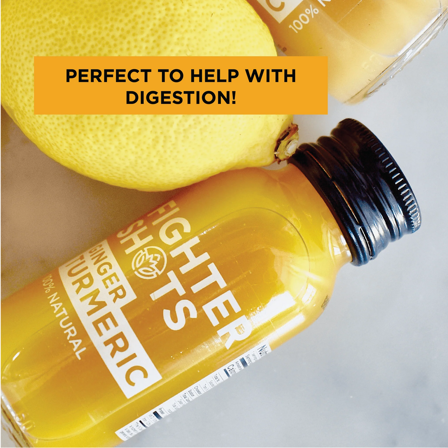 Fighter Shots – Ginger & Turmeric (12 x 60ml)