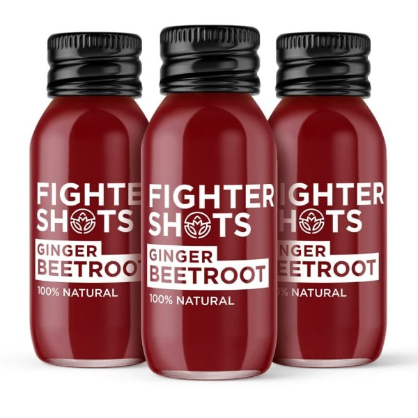 Fighter Shots – Ginger &amp; Beetroot (12 x 60ml)