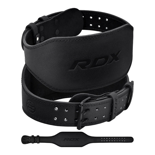 RDX Belt 6" Leather 2XL Black
