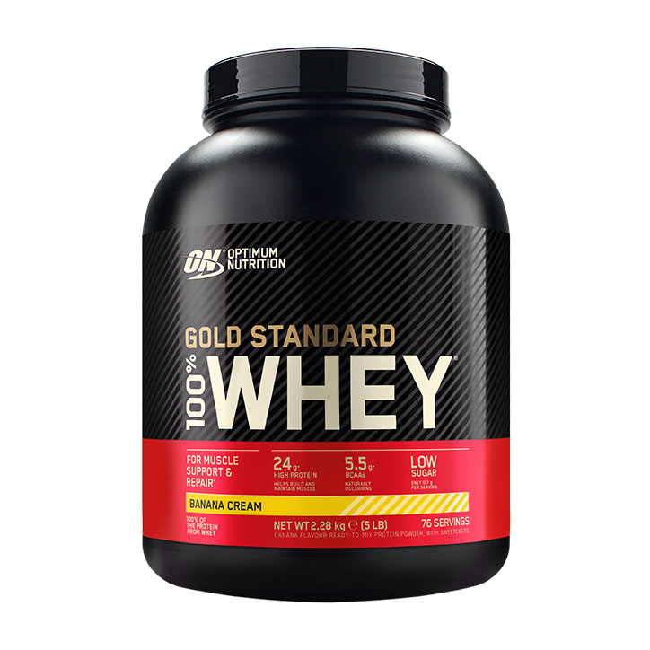 Optimum Nutrition Gold Standard 100% Whey 2.28kg Banana Cream