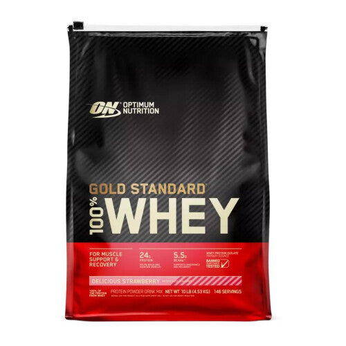 Optimum Nutrition Gold Standard 100% Whey 4.54kg Delicious Strawberry