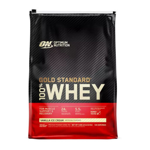 Optimum Nutrition Gold Standard 100% Whey 4.54kg Vanilla Ice Cream