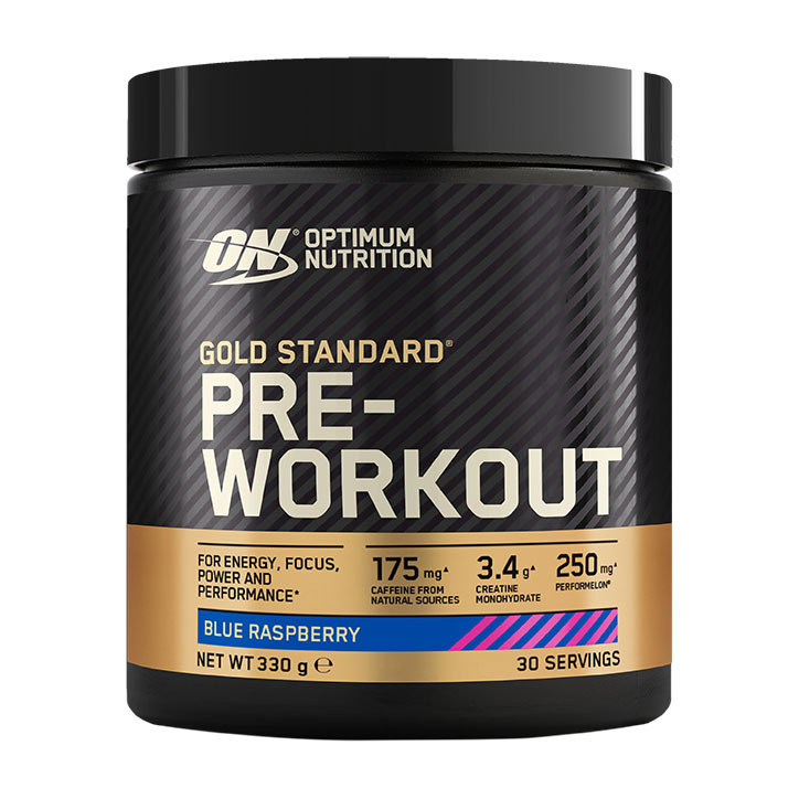 Optimum Nutrition Gold Standard Pre-Workout 330g Blue Raspberry