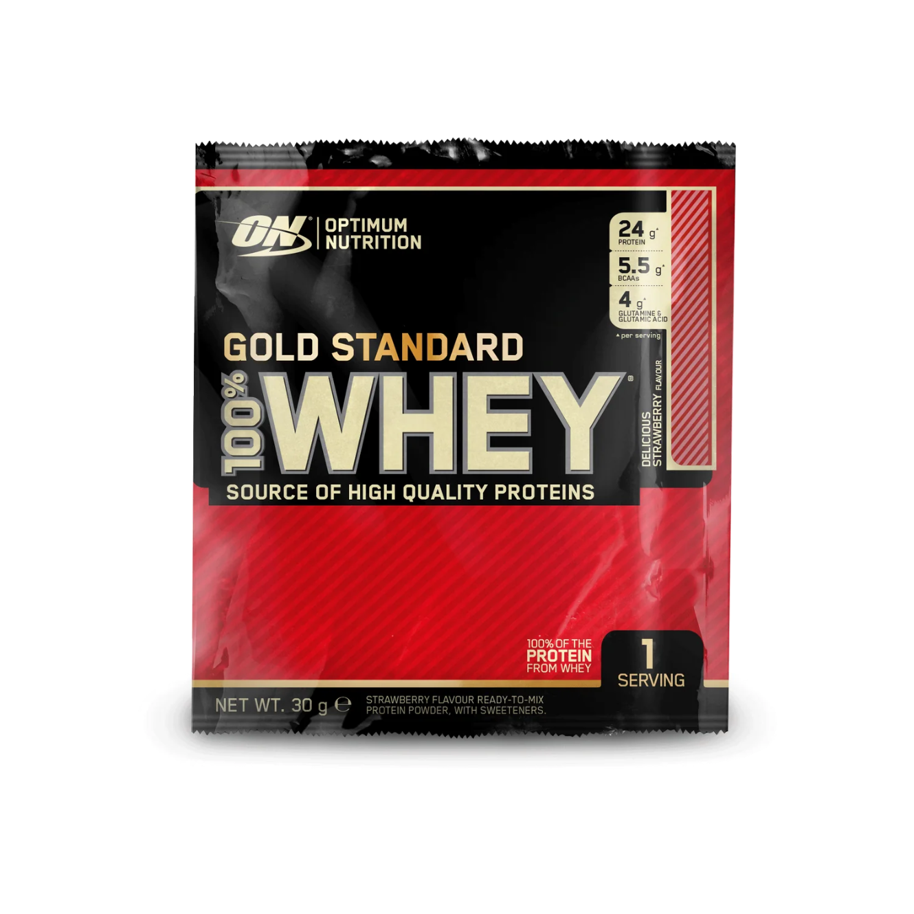 Optimum Nutrition Gold Standard 100% Whey 24x30g Delicious Strawberry
