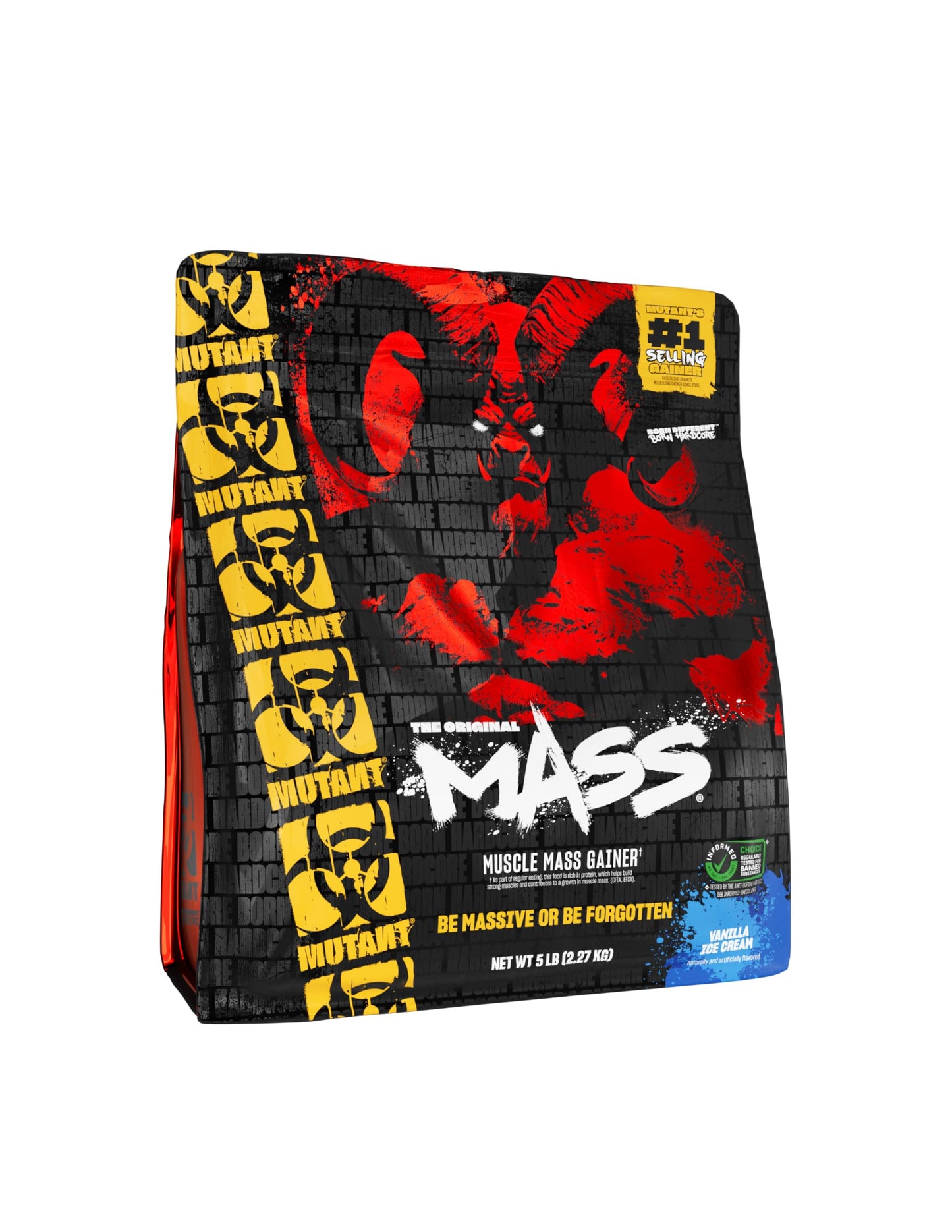 Mutant Mass Weight Gainer 2.27kg Vanilla Ice Cream Protein Powder
