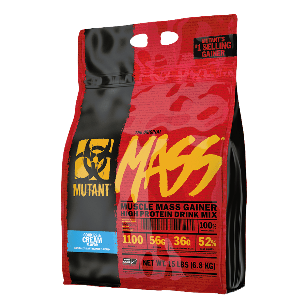 Mutant Mass 6.8kg Cookies & Cream Weight Gainer Protein Powder