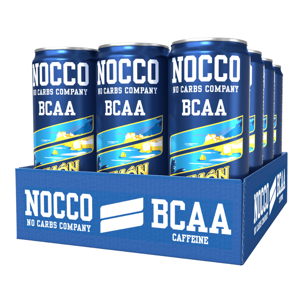NOCCO BCAA Limon Ready To Drink Amino Acid Beverage 12 x 330ml