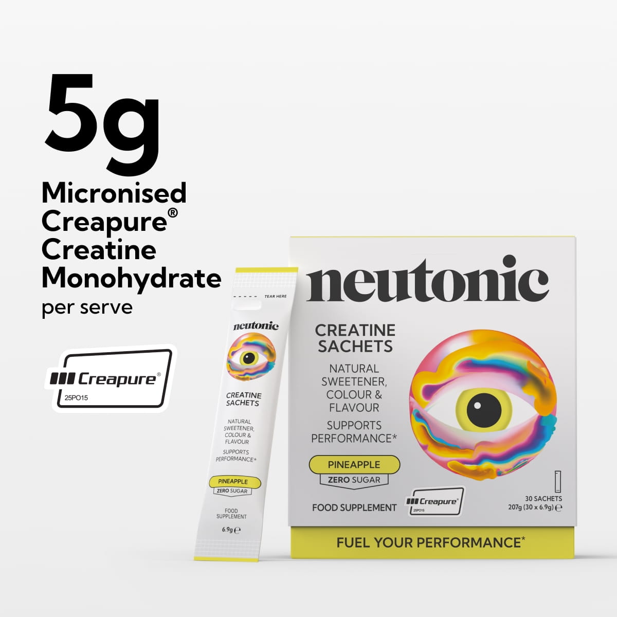 Neutonic Creatine 30 Sachets Pineapple Flavour