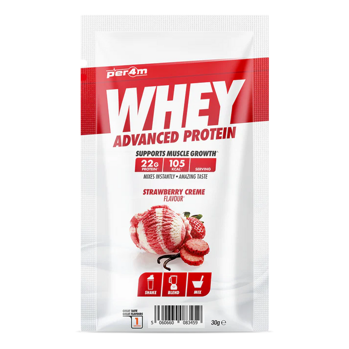 Per4m Advanced Whey Protein Sachet 30g Strawberry flavour
