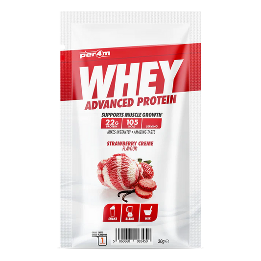 Per4m Advanced Whey Protein Sachet 30g Strawberry flavour
