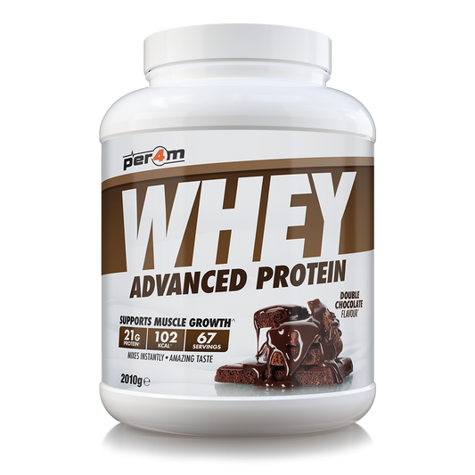 Per4m Advanced Whey Protein 2.01kg Double Chocolate Protein Powder