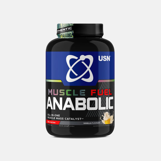 USN Muscle Fuel Anabolic 2kg Vanilla high calorie mass gainer