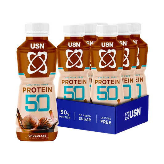 USN Trust Protein 50 6x500ml Chocolate Ready To Drink Shake