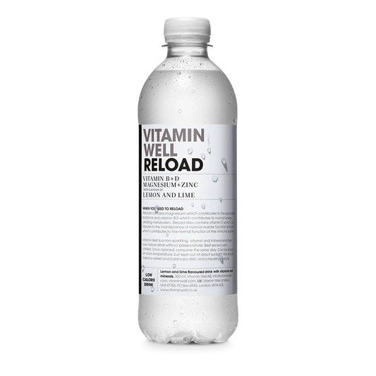 Vitamin Well Reload Lemon and Lime 12x500ml