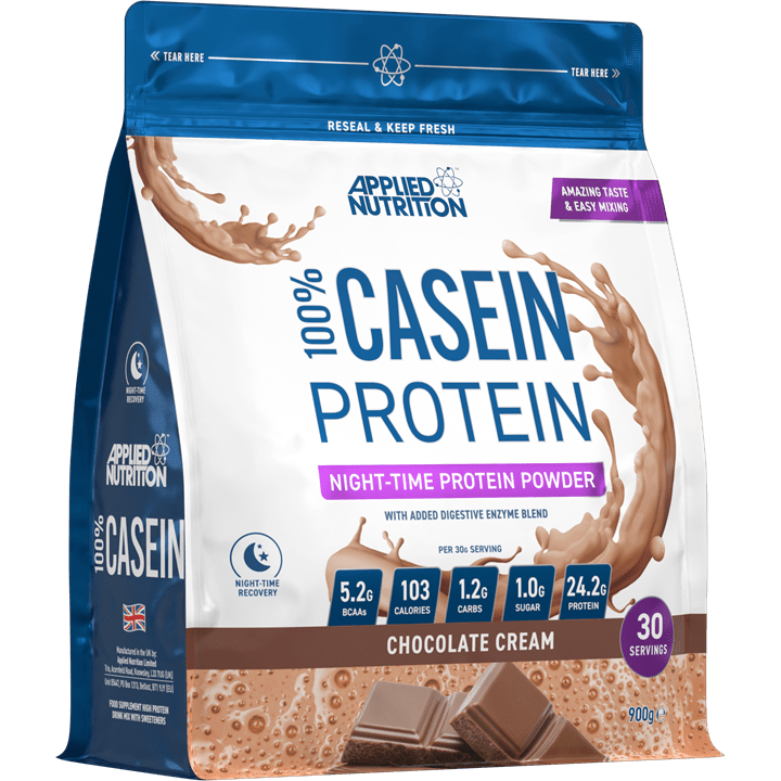 Applied Nutrition Casein 900g Strawberry & Cream