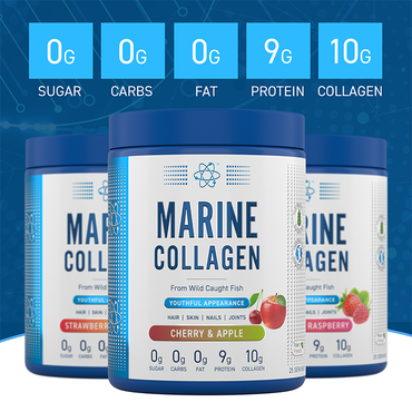 Applied Nutrition Marine Collagen 300g Strawberry Raspberry