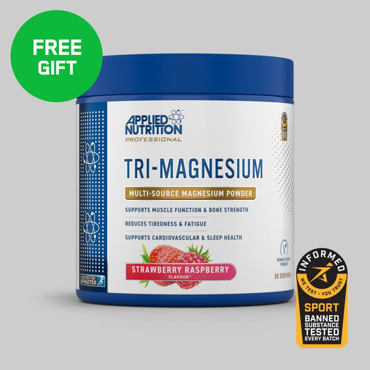 Applied Nutrition Tri-Magnesium Powder 200g Strawberry & Raspberry product image
