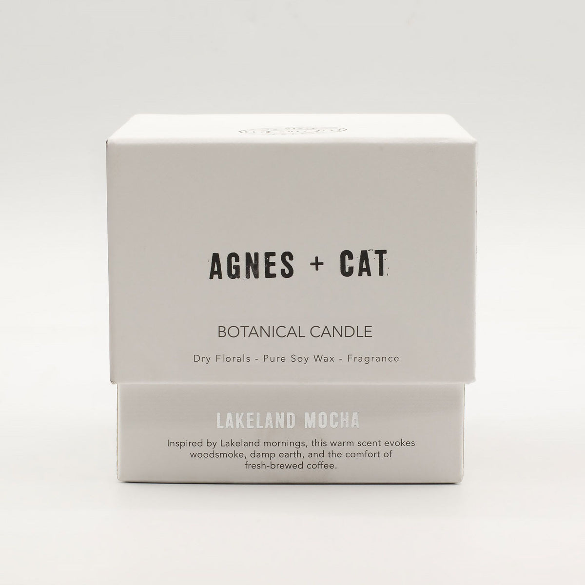 Agnes + Cat Botanical Soy Candle – Lakeland Mocha
