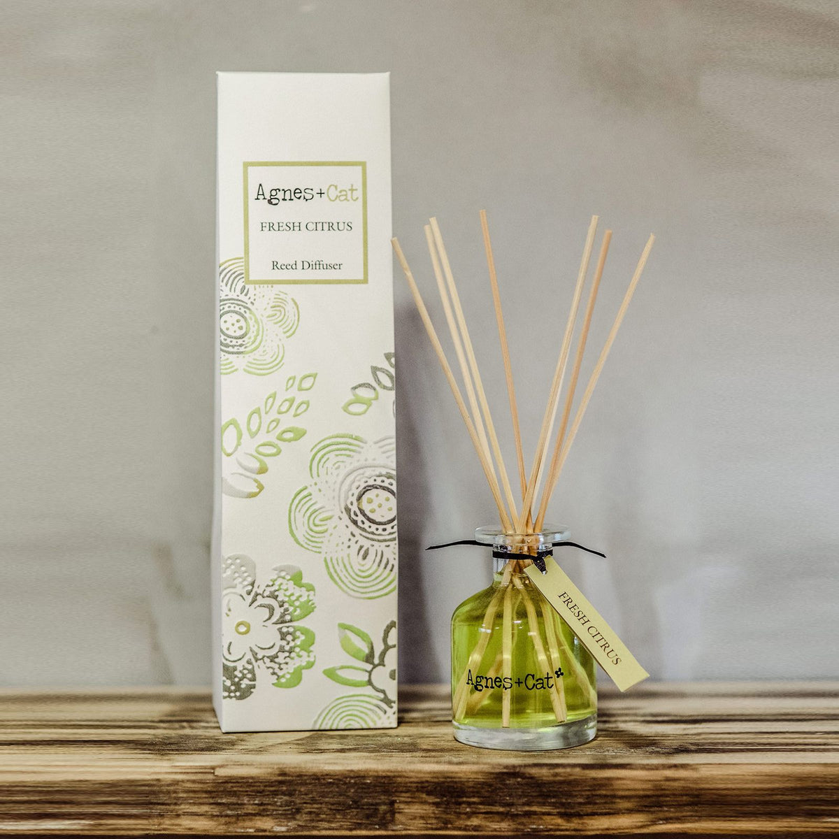 Agnes + Cat Reed Diffuser 140ml Fresh Citrus – view 2