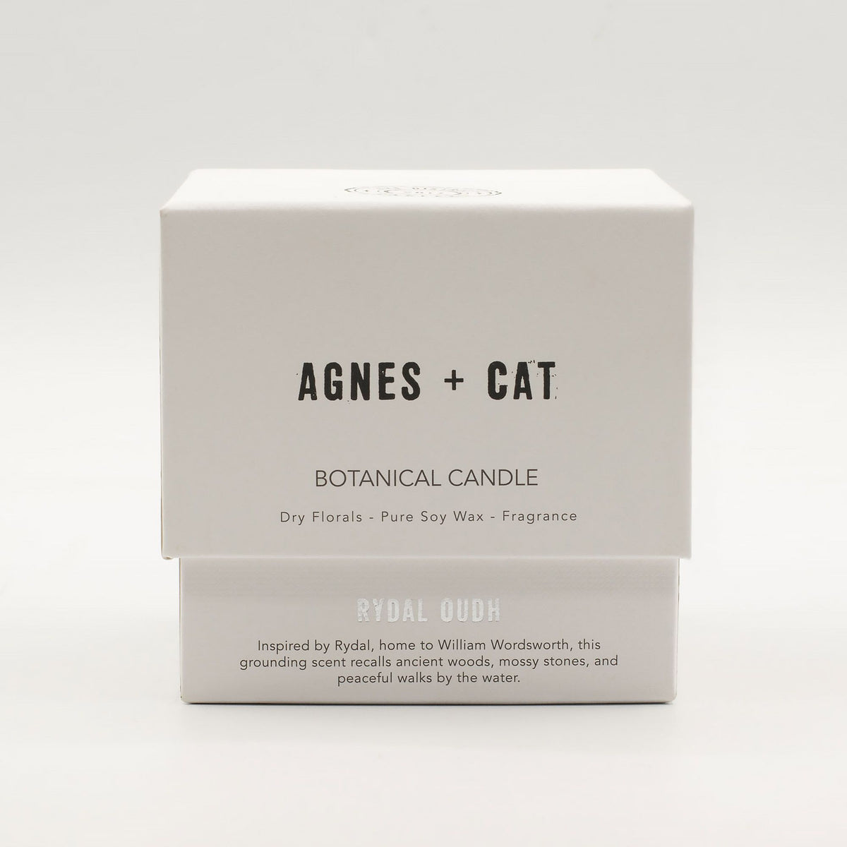Agnes + Cat Botanical Soy Candle – Rydal Oudh