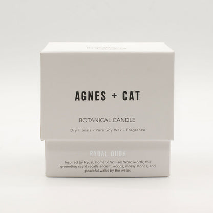Agnes + Cat Botanical Soy Candle – Rydal Oudh
