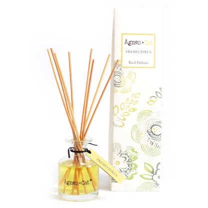Agnes + Cat Reed Diffuser 140ml – Fresh Citrus