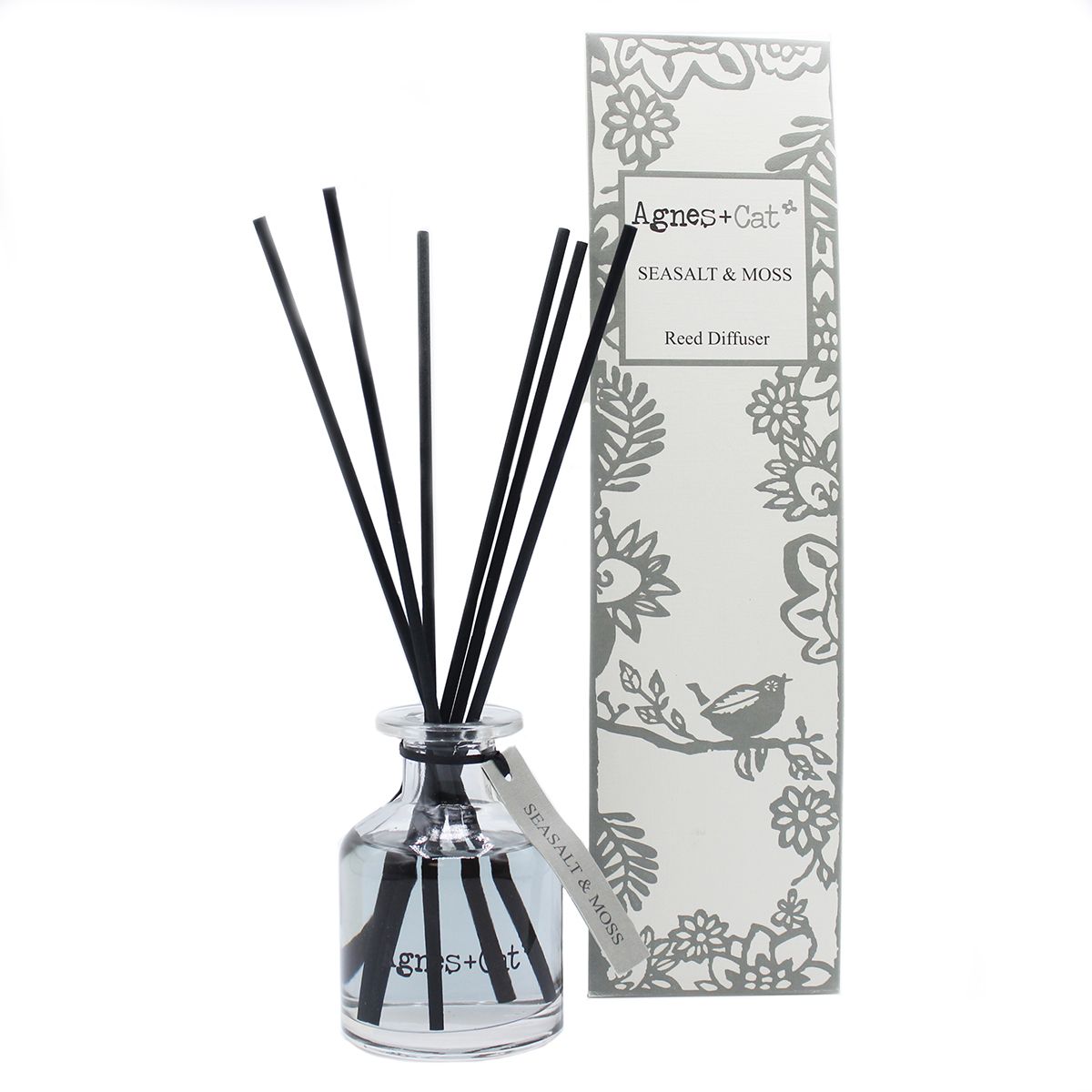 Agnes + Cat Reed Diffuser 140ml Sea Salt & Moss – view 3