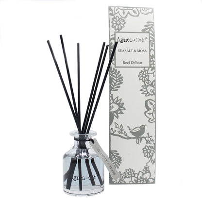 Agnes + Cat Reed Diffuser 140ml Sea Salt & Moss – view 3