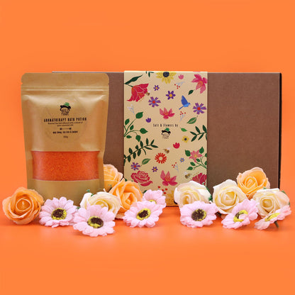 Wild Hare Bath Salt & Soap Flowers Set Total Detox – view 3