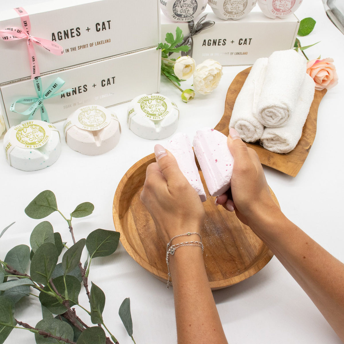 Agnes + Cat Bath Fizzer Gift Set – Secret Garden