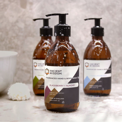 Hand & Body Wash – Sandalwood Silk (300ml)